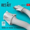 RESKIT RSU48-0222 RAFALE AIR INTAKES FOR HOBBYBOSS KIT (3D PRINTING) 1/48